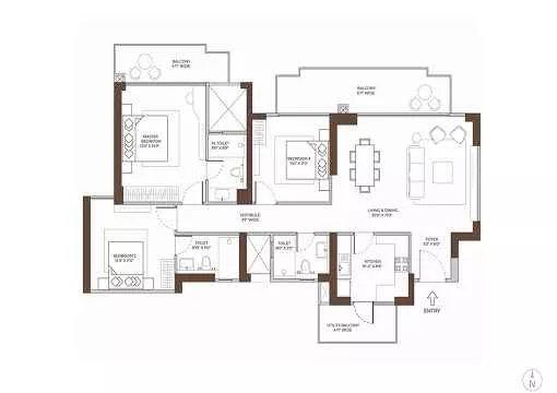 AIPL Reviera  Floor Plan